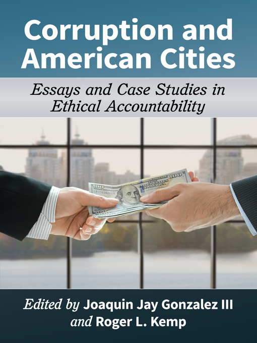 Title details for Corruption and American Cities by Joaquin Jay Gonzalez III - Available